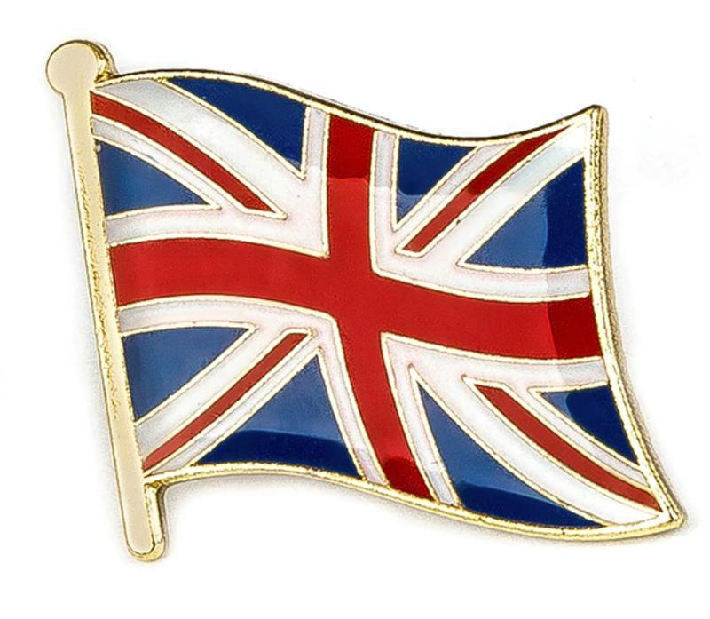 Значок брошь брошка пин сувенир Британия британский флаг Англи...