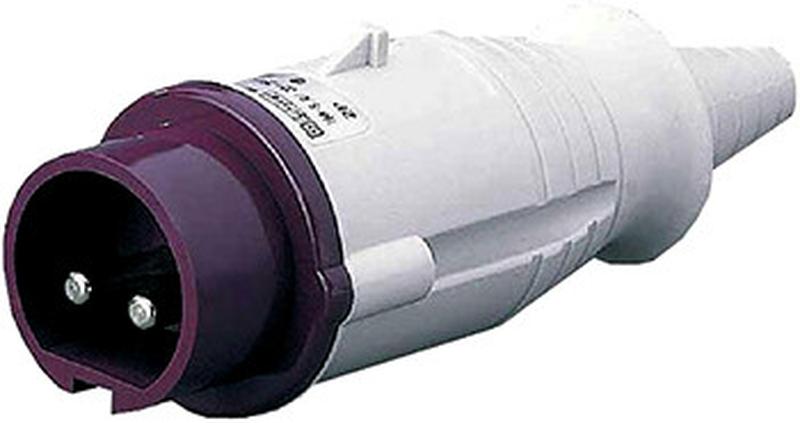 Силовая вилка переносная 2Р, 24В, 16А, IP44 - 896 ₴, купить на ИЗИ ...