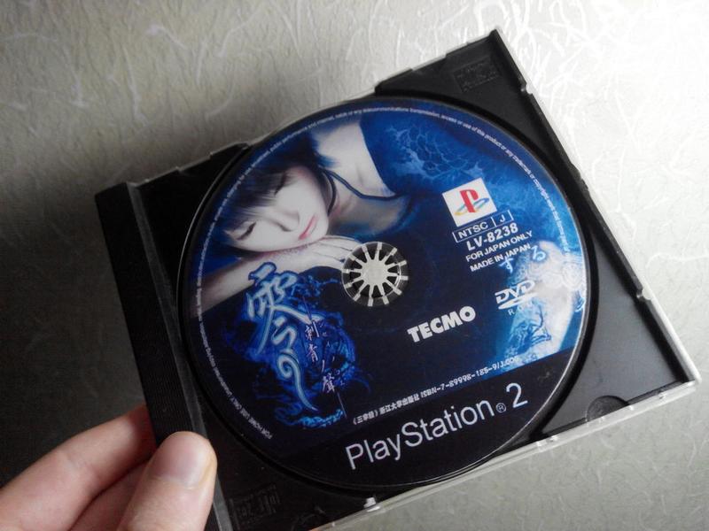 Игра Fatal Frame 3 PS2 Playstation 2 диск Project Zero Jap пс2: цена 33 ...