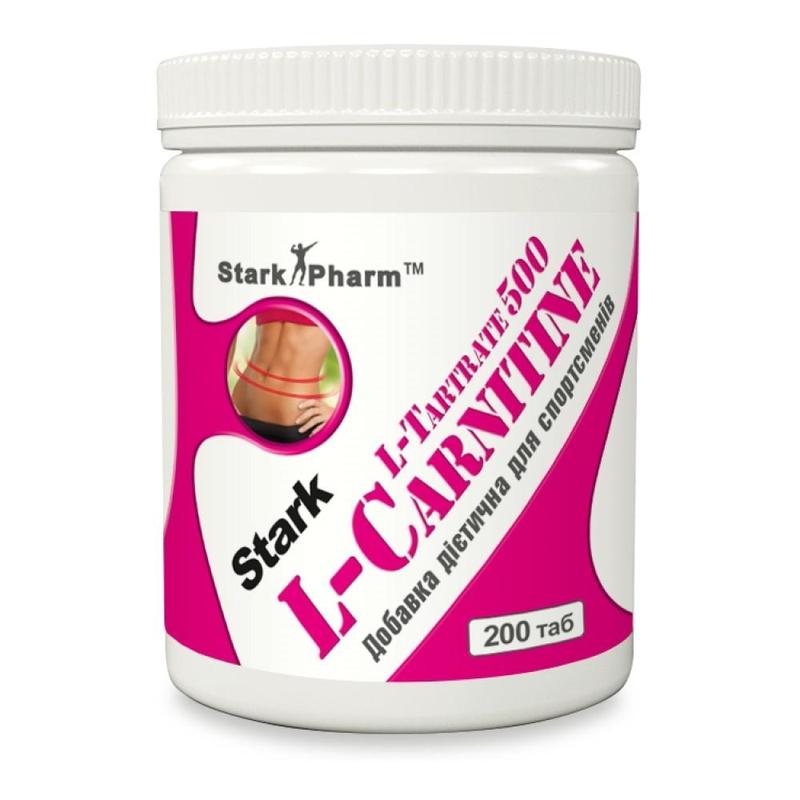 Stark LCarnitine/Green Tea Extract 600mg 60caps 218 ₴, купить на