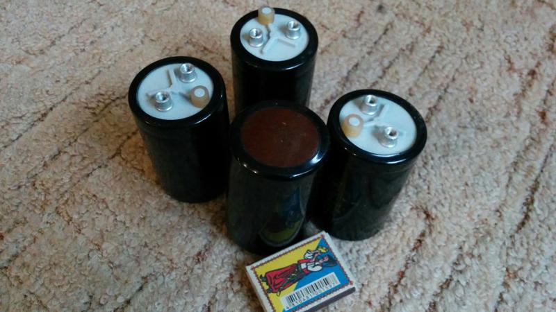 Конденсаторы для усилителя 10000х40В Оригинал, Германия.: цена 180 грн ...