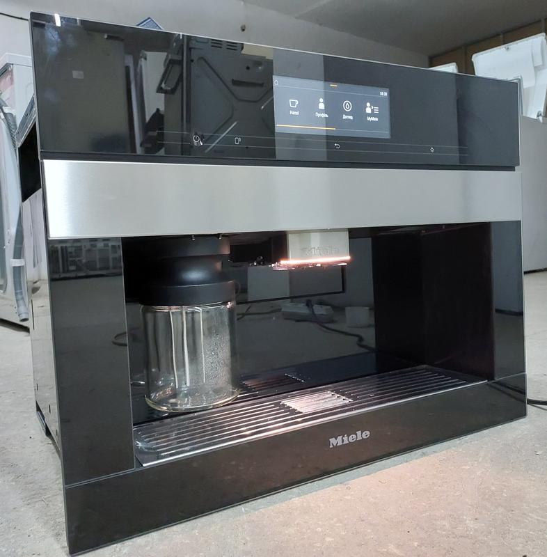 Кофемашина автоматическая встраиваемая Миле Miele CVA 7845 черная ...