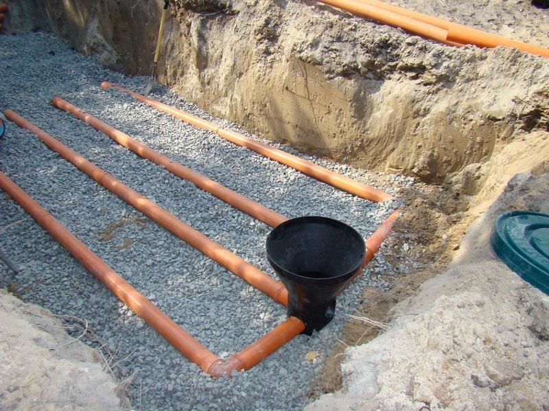 Дренажная труба, Ø 110мм., 2м. Труба дренажная, Дренажная труб...: цена ...