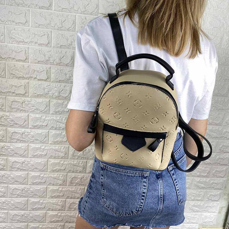 Женский мини рюкзак в стиле луи витон модный и стильный малень... - 850 ...