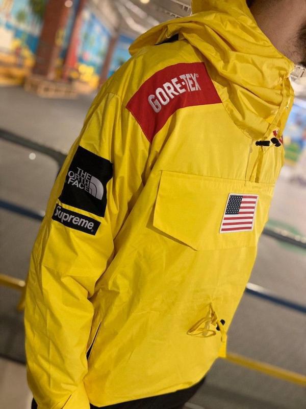 supreme tnf yellow