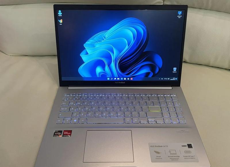 ASUS m515ua-bq469 клавиатура с подсветкой. Asus vivobook m513ua