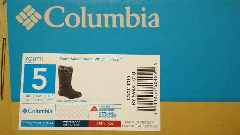 columbia youth minx mid iii waterproof omni heat