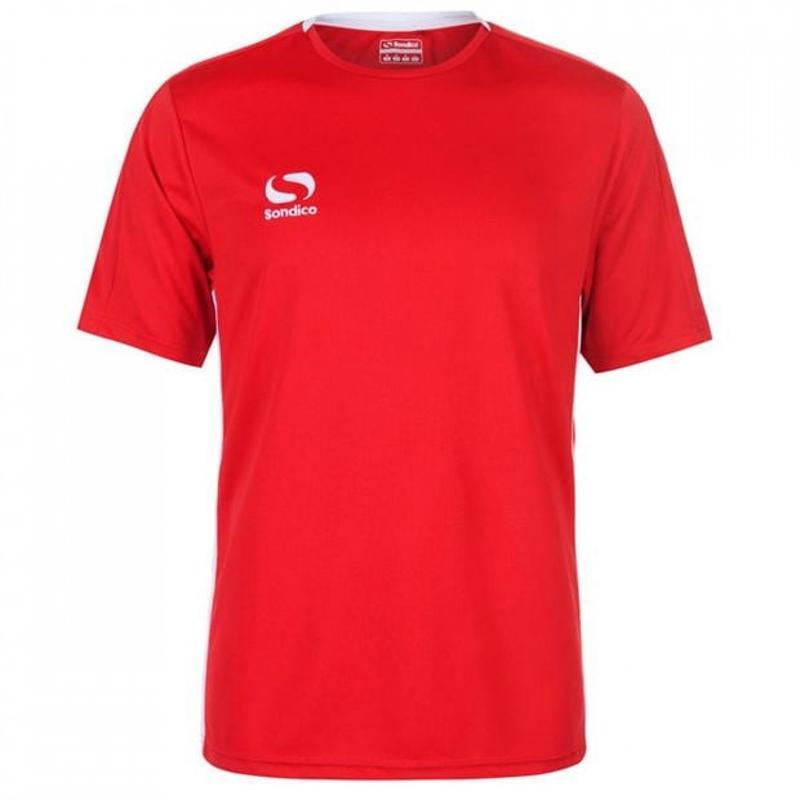 Спортивная футболка sondico fundamental polyester football red...