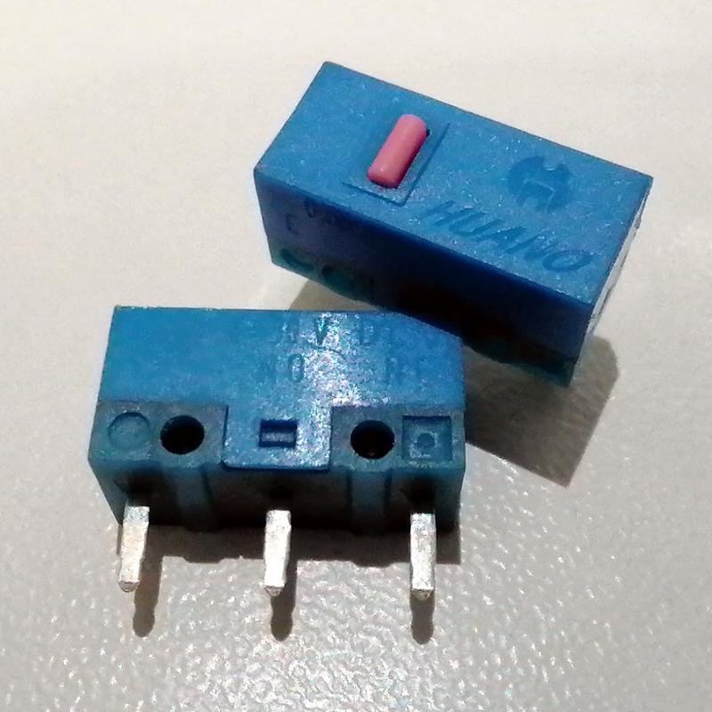 Huano Blue Shell Pink Dot - микрик мышки кнопка клик: цена 90 грн ...