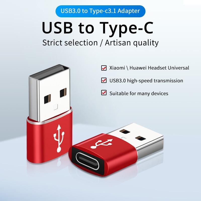 Адаптер для кабеля Type-C на USB Type-A переходник коннектор B...: цена ...