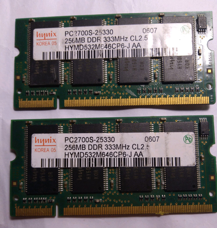 Память для ноутбука DDR 256MB
