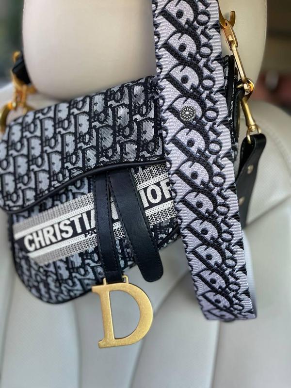 Женская сумка в стиле C.Dior, Saddle Диор Седло кобура 23 см - 1999 ...