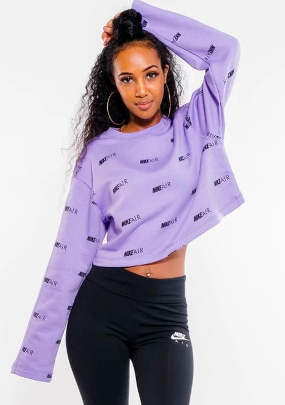 Nike air hot sale mauve sweatshirt