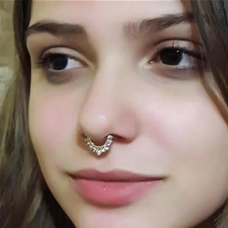 Септум, сережка обманка, сережка в ніс - 40 ₴, купить на ИЗИ (57392027)