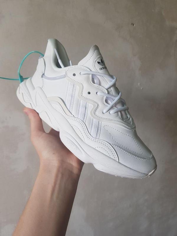 adidas ozweego leather white