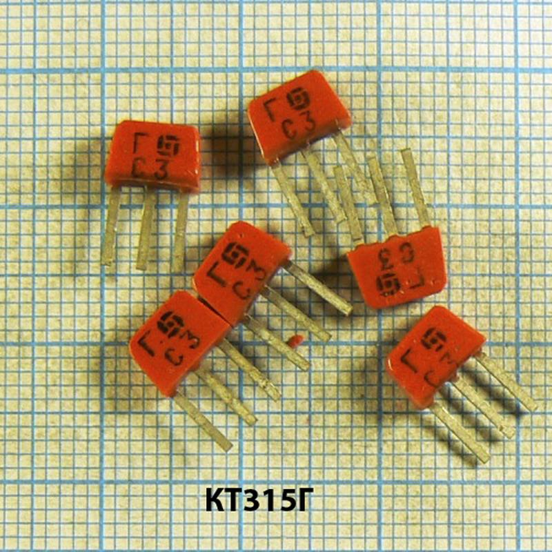 Лот: КТ315Г n (КТ315) 100 шт. по цене 1.08 ₴ = 108 ₴ - 108 ₴, купить на ...