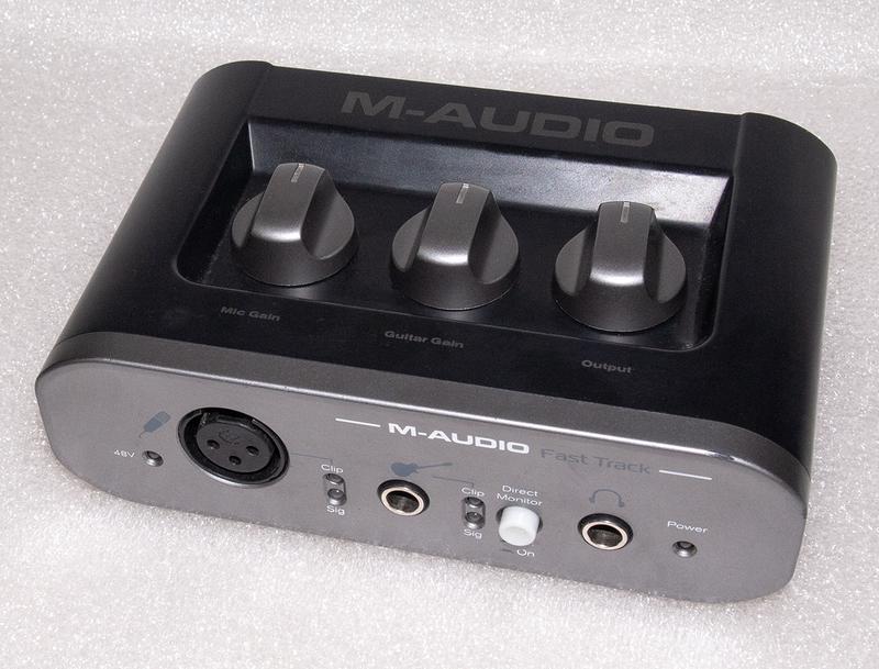 Внешняя звуковая карта m audio fast track pro