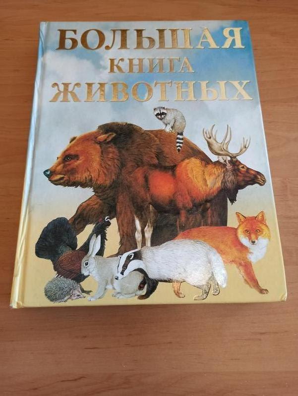 Большая книга животных Белый город раритет детская