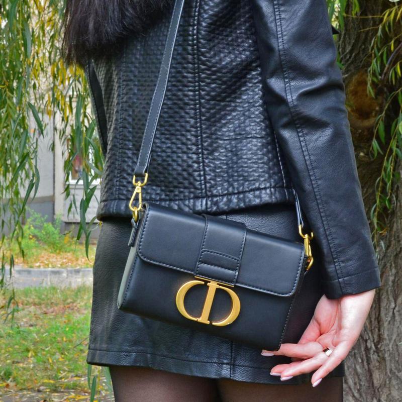 30 montaigne lambskin box bag