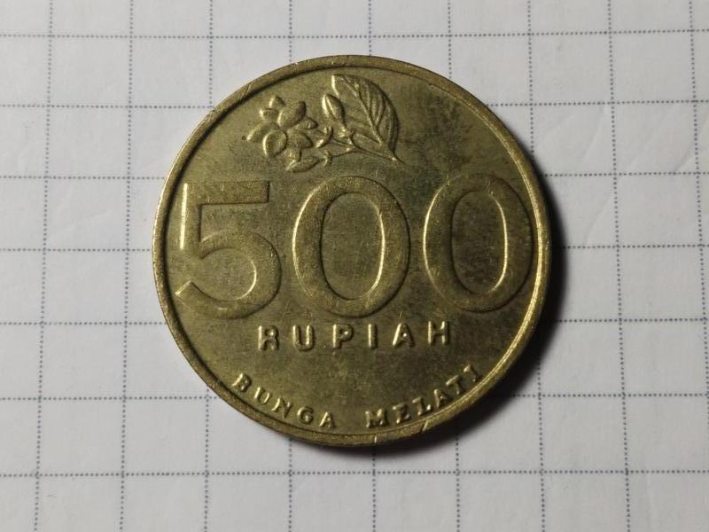 монета Индонезия 500 рупий, 2000 г.