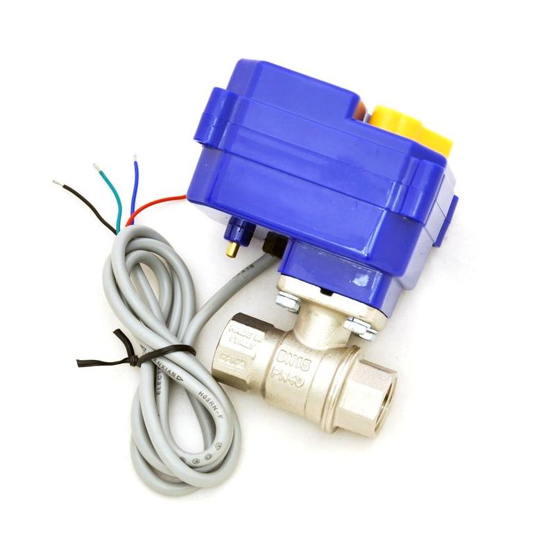 Кран шаровый с электроприводом Neptun Bugatti Pro 220V 1/2 - 5249 ...