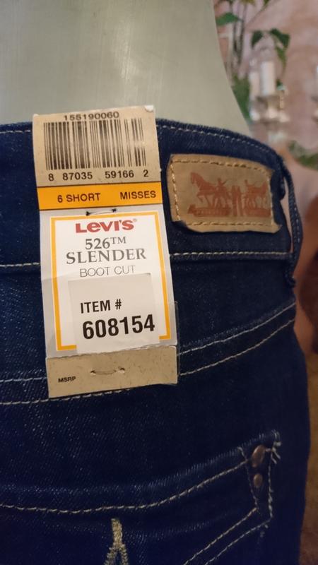 levi's 526 slender boot