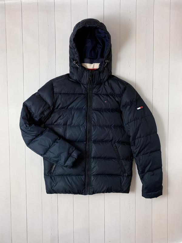 Мужской зимний пуховик tommy hilfiger томми хилфигер. мужская ...