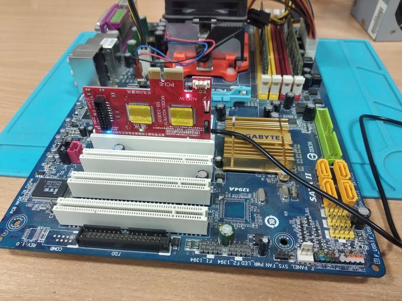 Пост карта pci e