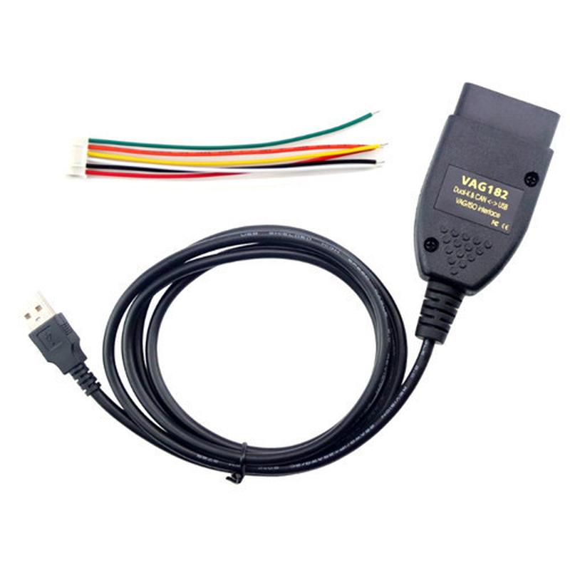 Сканер діагностики авто VAG COM VCDS 18.9 HEX CAN OBD2 USB для ...