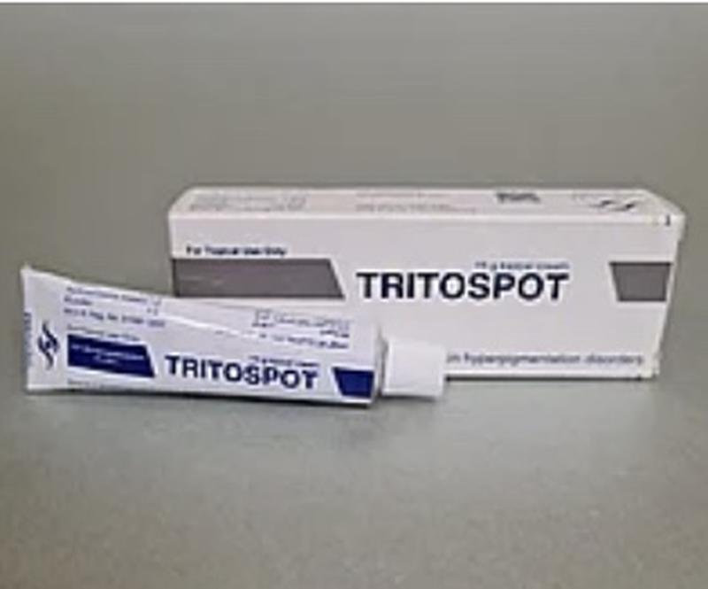 Мощный крем от пигментации Tritospot. Третиноин