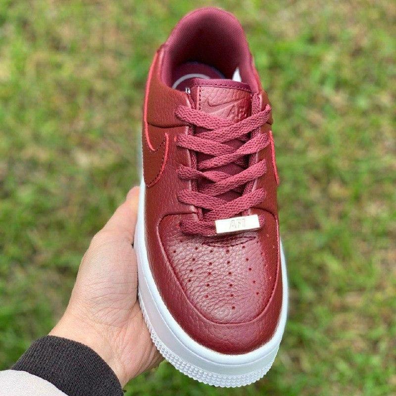 nike air force bordo