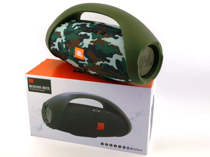 Колонка JBL BOOMBOX MINI E10 з USB, SD, FM, Bluetooth, 2динаміка 450