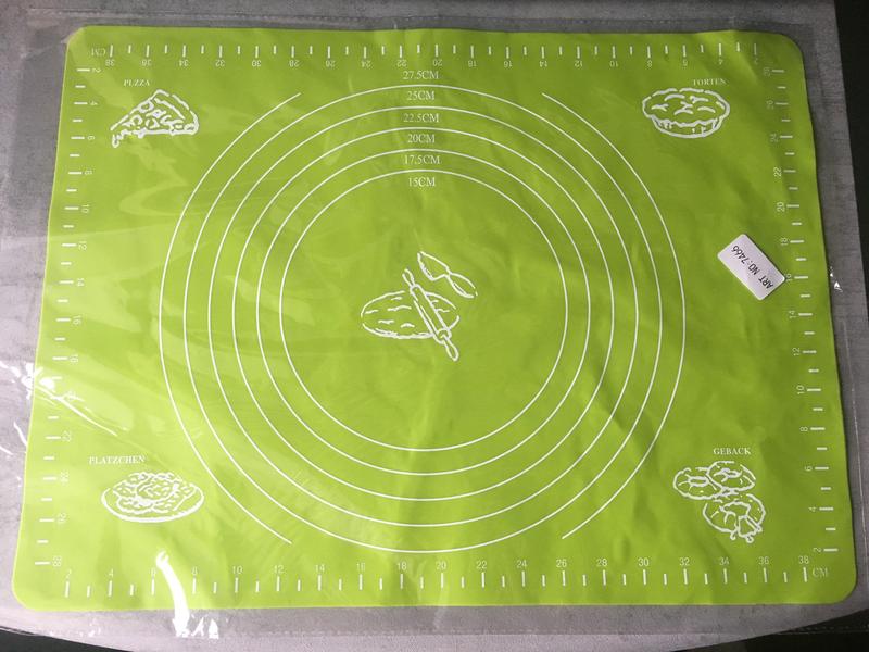 Кондитерский силиконовый коврик для раскатки теста 40*30см
