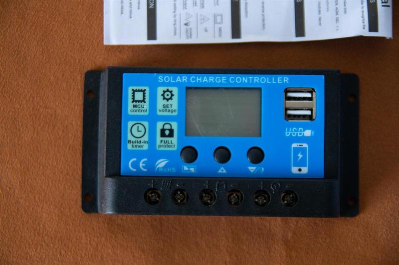 Контроллер заряда солнечных панелей + USB (30А 12-24V) - купить ...