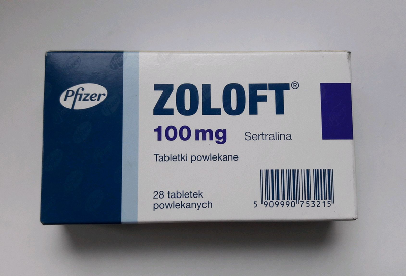 Zoloft 50 мг 28 шт сертралин Lustral Люстрал Золофт