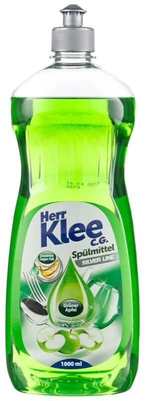 Herr Klee Средство для мытья посуды Green apple 1 L