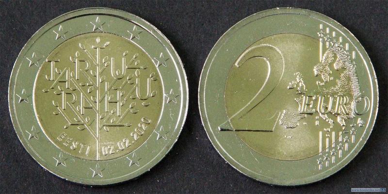 Монеты 2 евро - Эстония, Литва и Латвия