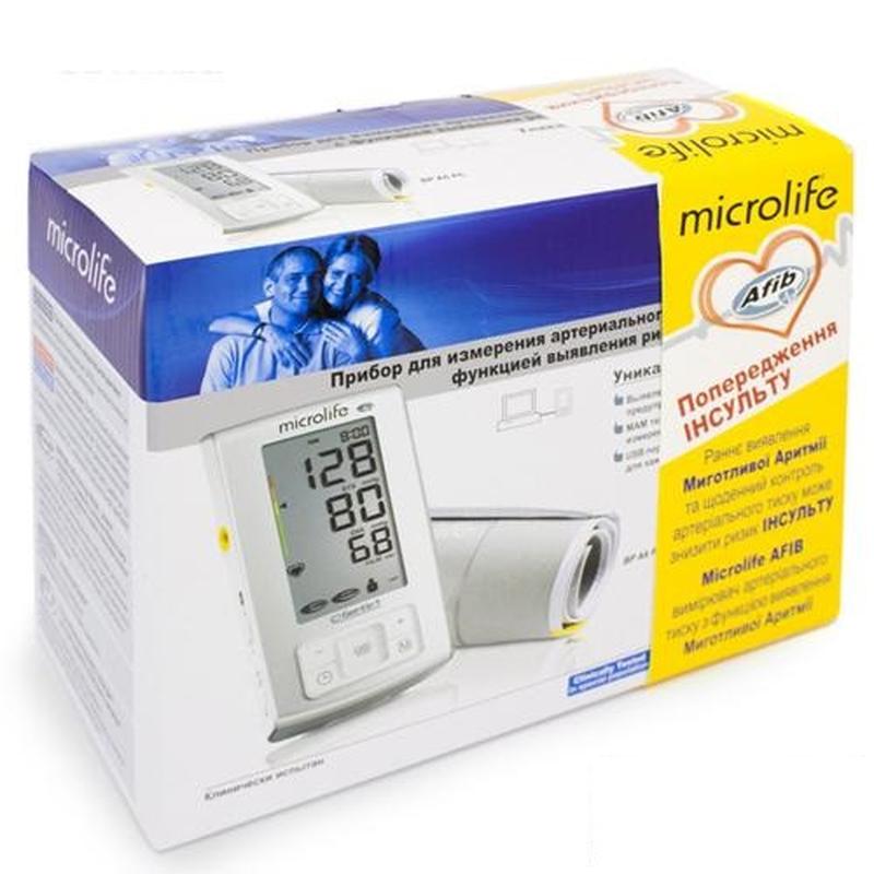 Тонометр Microlife BP A6 PC з адаптером автоматичний на плече ...
