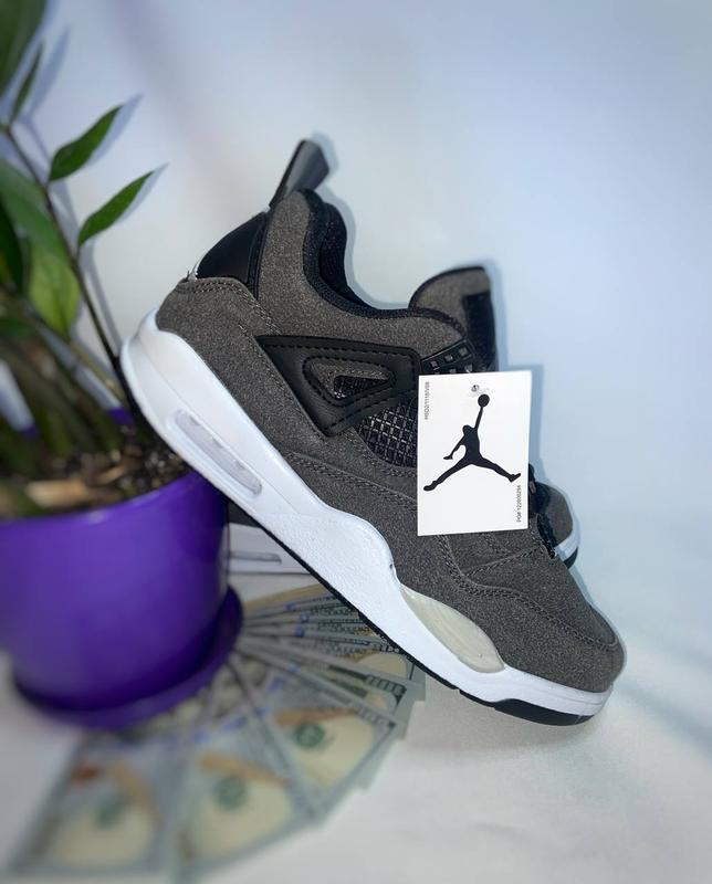 Jordan 4 wool store grey