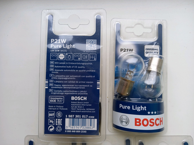 BOSCH 1 987 301 017 Lampadina