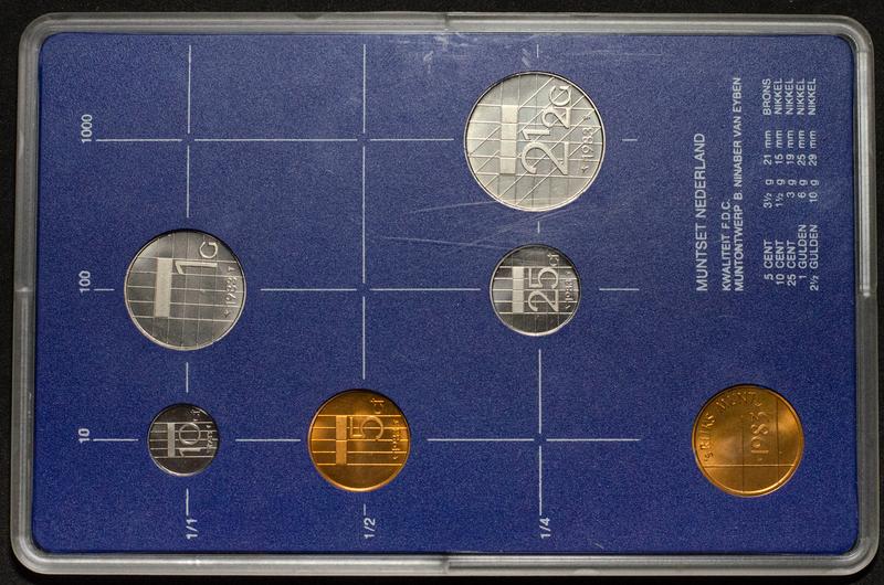Нідерланди, набір монет 1993 рік
