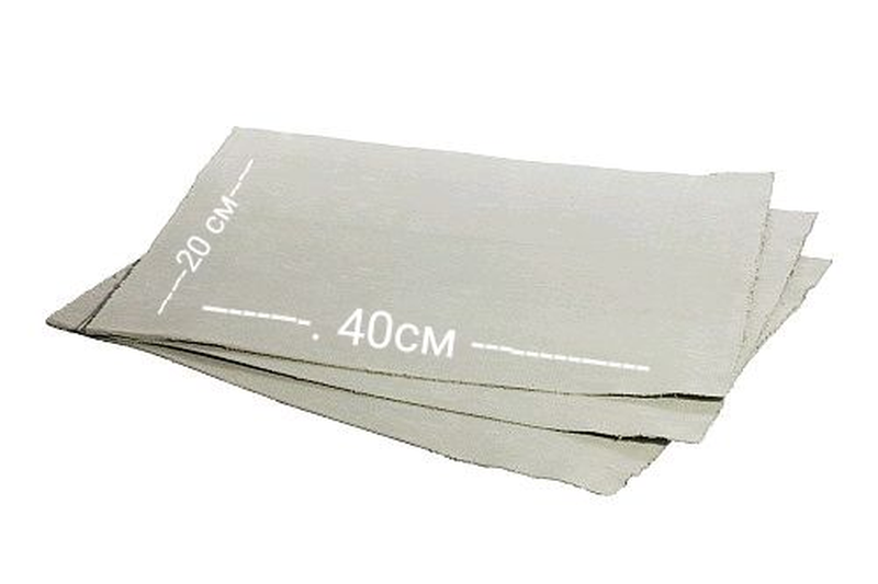 Картон асбестовый лист асбокартон листовой асбест 10 мм 20*40 см