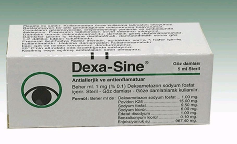Капли для глаз Dexa sine. Турция - 270 ₴, купить на ИЗИ (59304191)