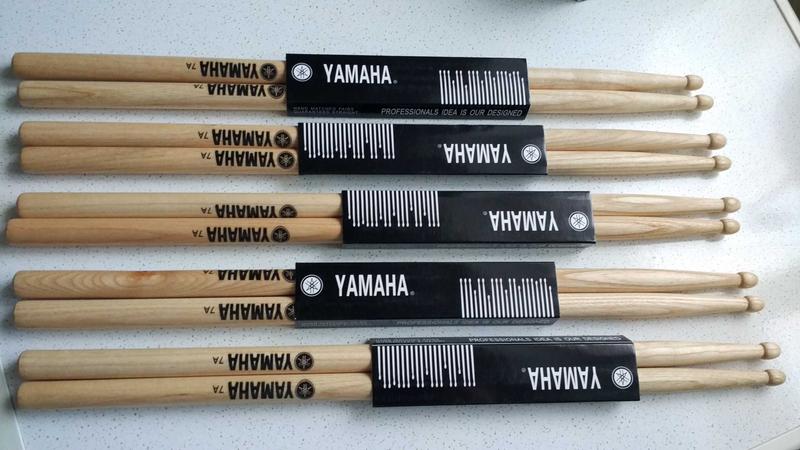 Профессиональные деревянные барабанные палочки 7A YAMAHA
