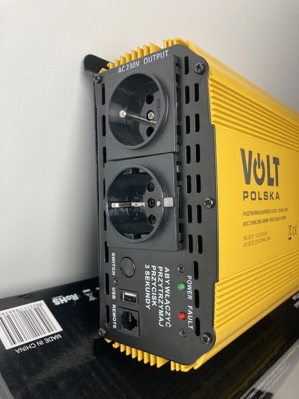 Преобразователь с 12 на 220 вольт SINUS PLUS 3000W инвертор синус ...