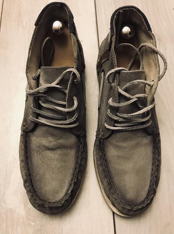 Мужские кожаные ботинки (41р)
