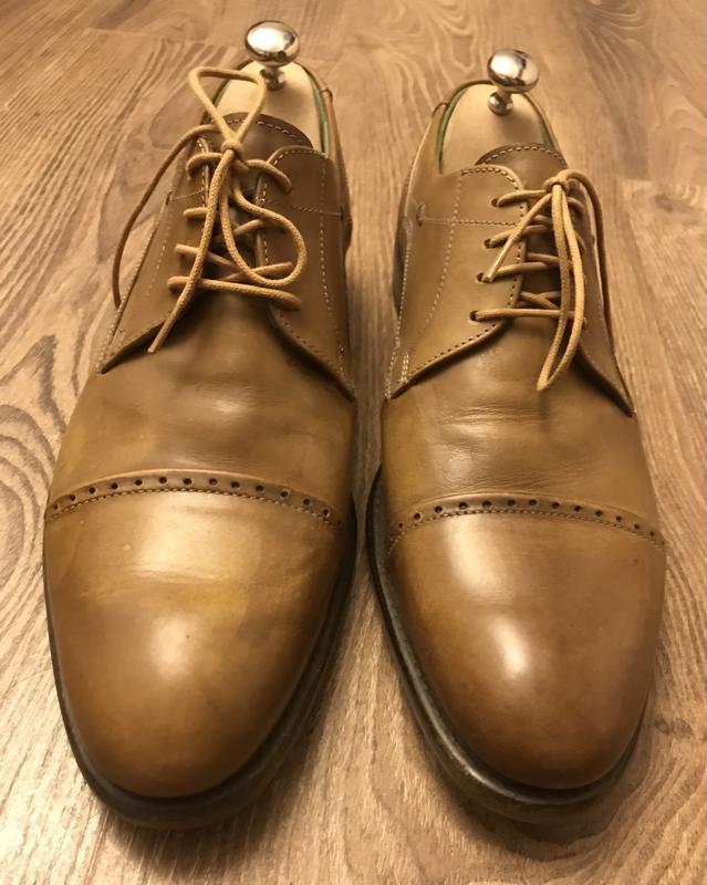 Мужские кожаные туфли   (41)