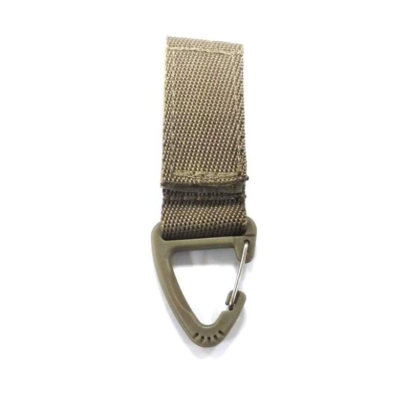 Карабін тактичний Sam пластик зі стрічкою для системи Molle - 50 ...