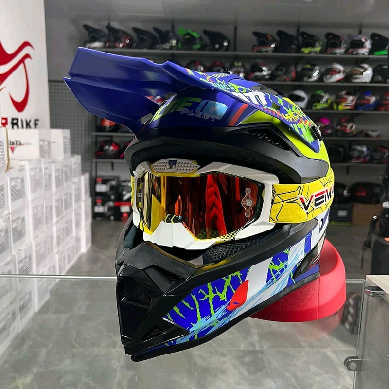 Мотошлем кросовий, шлем на мотоцикл, скутер, ендуро, шлем Fox - 2870 ...