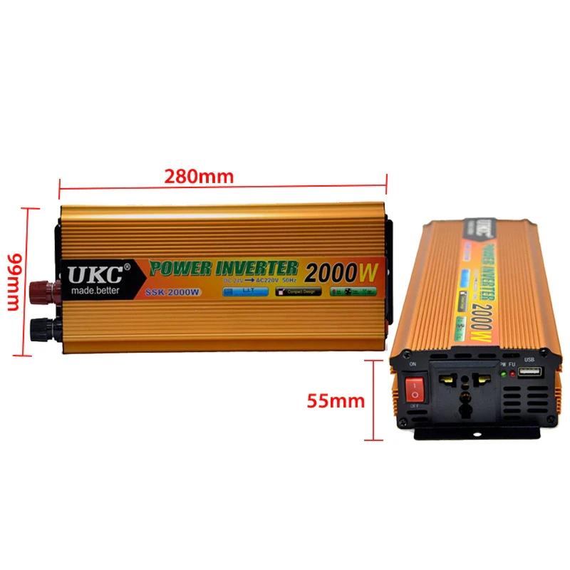 Инвертор автомобильный 2000w